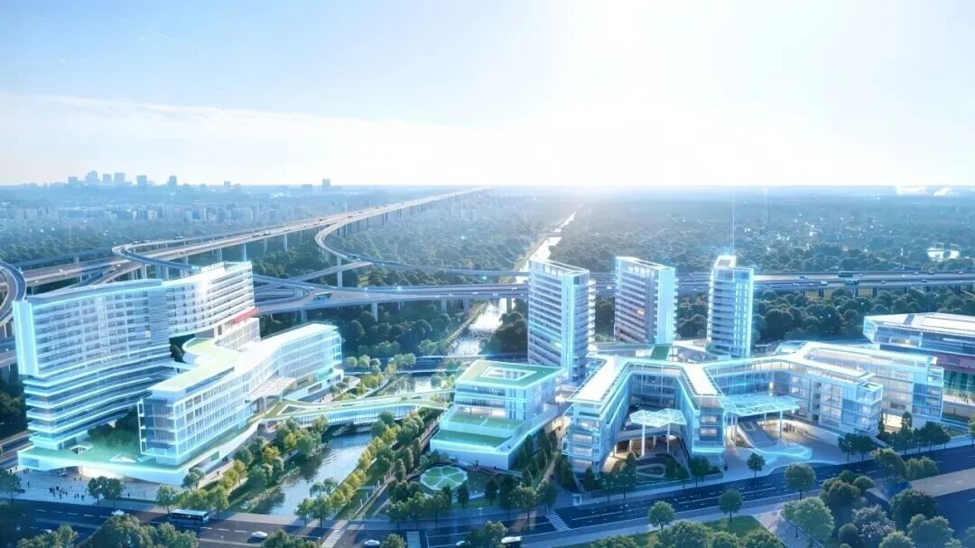 广州民心校园鸟瞰示意图