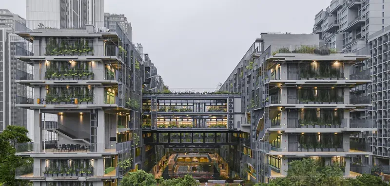 深圳国际交流书院校园建筑与庭院