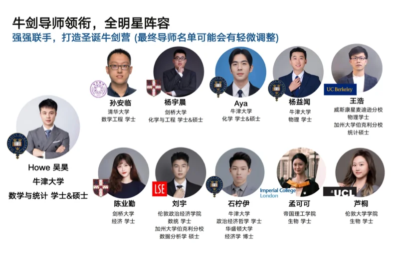 实验ALevel (新哲文院A-Level学部 | Oxbridge Camp | 牛剑导师天团坐镇,全明星师资一线亲授!