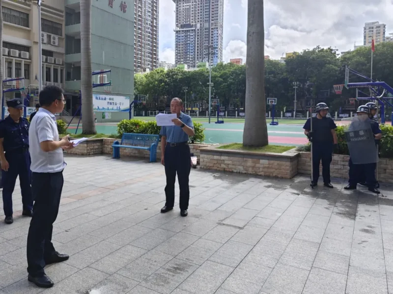 深圳市云顶学校日语国际部 | 反恐演练展风采 守护校园筑平安