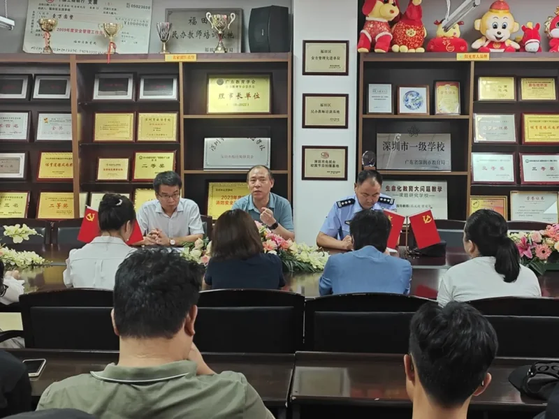 深圳市云顶学校日语国际部 | 反恐演练展风采 守护校园筑平安