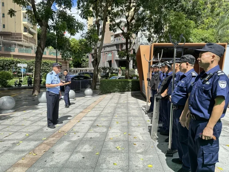 深圳市云顶学校日语国际部 | 反恐演练展风采 守护校园筑平安