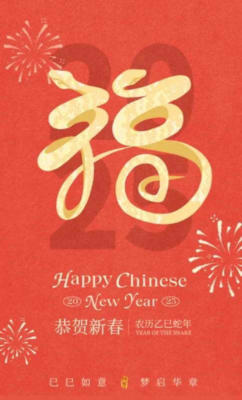 深圳外国语学校（盐田）高中部国际班 | 乙巳蛇年到！深外湾区学校祝您新年快乐！Happy Chinese New Year