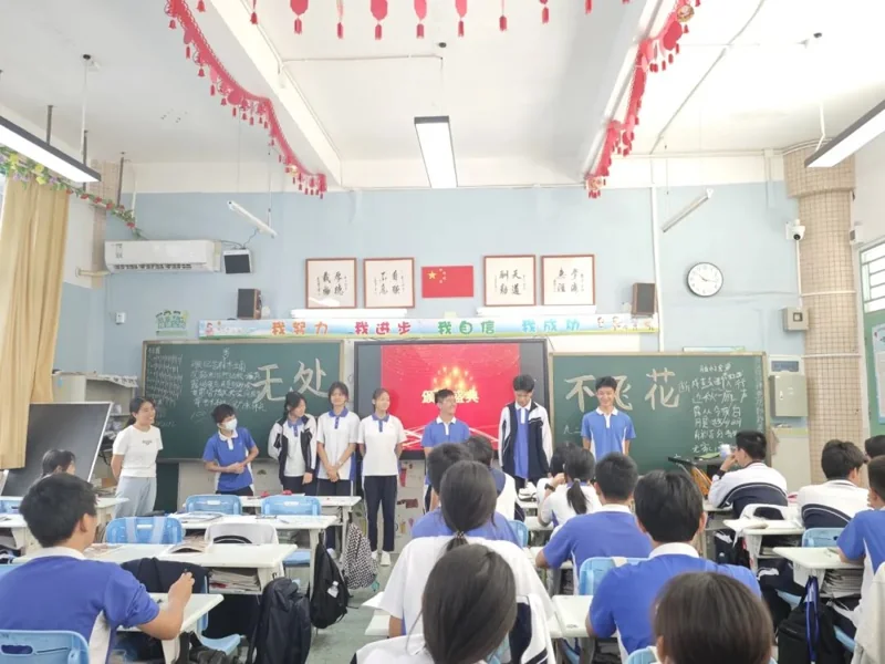 深圳市云顶学校国际班日语樱华书院  |  大道众行展风采 魅力课堂促花开