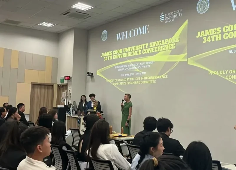 智略国际教育 | 智略受邀参加JCU学科成果展示会:持续助力人才培养