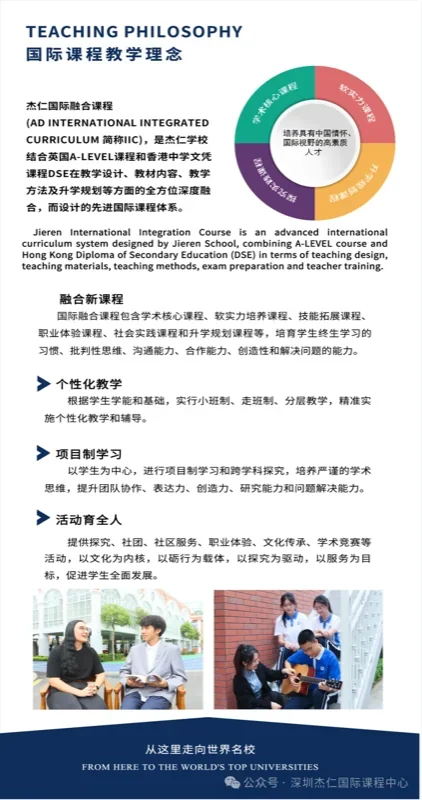 深圳杰仁国际课程中心 | 2024年招生简章